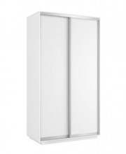 Шкаф-купе Экспресс Элемент дуо Белый снег 220x120x45