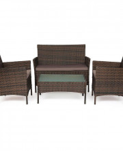 Комплект террасный Lounge Set (Коричневый)