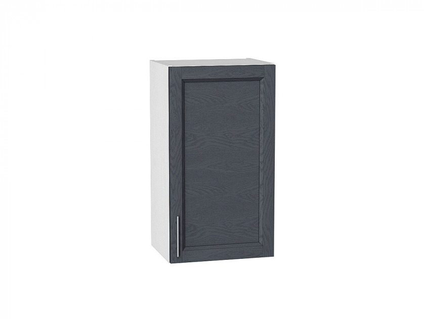 Шкаф верхний с 1-ой дверцей Сканди Graphite Softwood/Белый 400