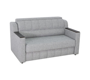 Диван выкатной Осло серый велюр 1200х1950 мм