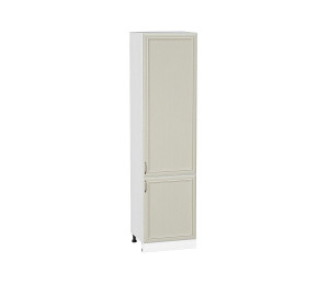 Шкаф пенал с 2 дверцами Шале 600Н (для шкафов высотой 920) Ivory/Белый