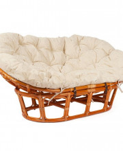 Диван из ротанга Мамасан 23/02, цвет белый