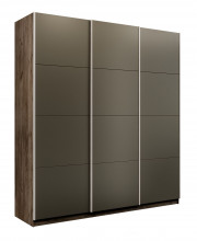 Шкаф Прайм трио Стекло хаки, 180х57х230, PSSSx_180_KT