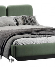 Кровать Флори Тип 1 (1200) Велюр Ultra Olive