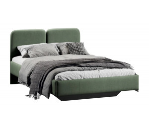 Кровать Флори Тип 1 (1200) Велюр Ultra Olive