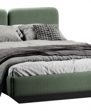 Кровать Флори Тип 1 (1400) Велюр Ultra Olive
