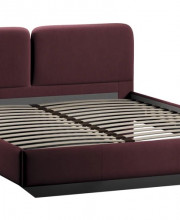 Кровать Флори Тип 1 (1600) Велюр Ultra Berry