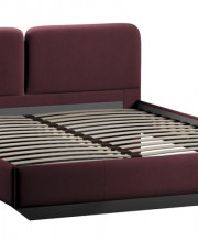 Кровать Флори Тип 1 (1600) Велюр Ultra Berry