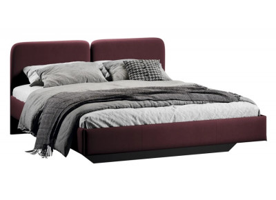 Кровать Флори Тип 1 (1600) Велюр Ultra Berry