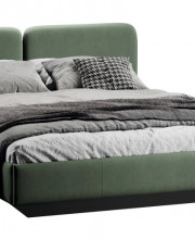 Кровать Флори Тип 1 (1600) Велюр Ultra Olive