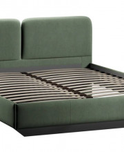 Кровать Флори Тип 1 (1600) Велюр Ultra Olive