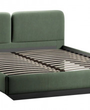 Кровать Флори Тип 1 (1600) Велюр Ultra Olive