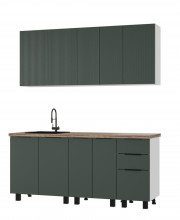 Кухня София 1,8 м авокадо MF20