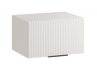 Шкаф настенный Айрис Кашемир, Кашемир сатин, Черная ручка Т1