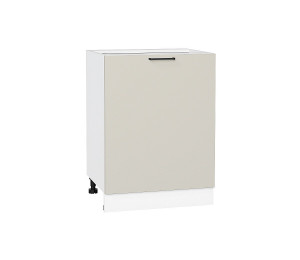 Шкаф нижний с 1-ой дверцей Флэт Cashmere In 2S / Белый 816*600*478