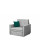 Диван-кровать Скаут СТАНДАРТ Вариант 3, 800х1890 мм, Серый/Зеленый