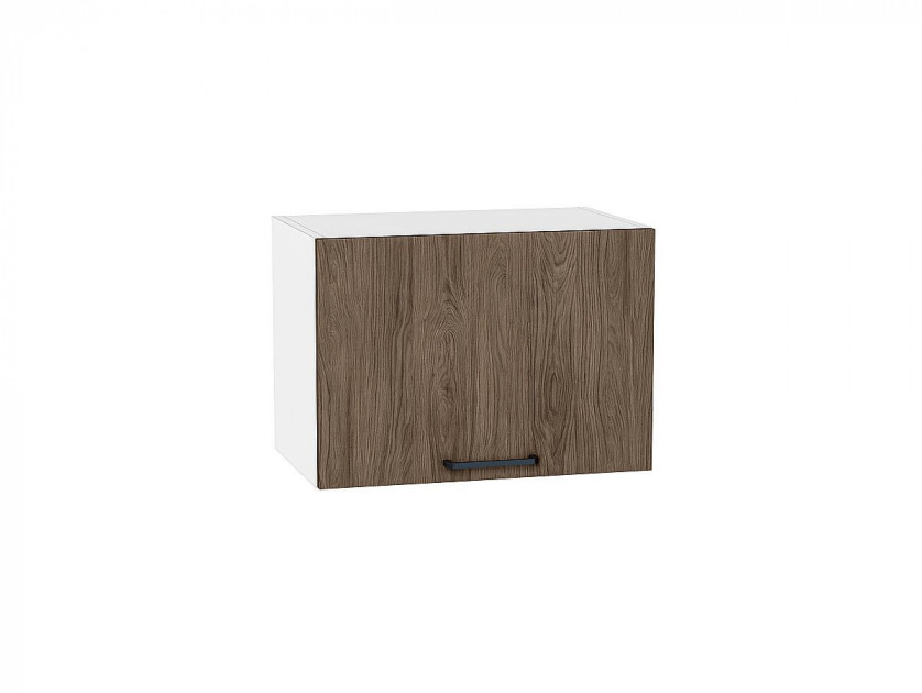 Шкаф верхний горизонтальный Флэт Brown Casella Oak 2S / Белый 358*500*318 мм