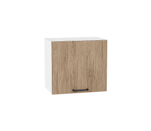 Шкаф верхний горизонтальный Флэт Natural Casella Oak 2S / Белый 458*500*318 мм
