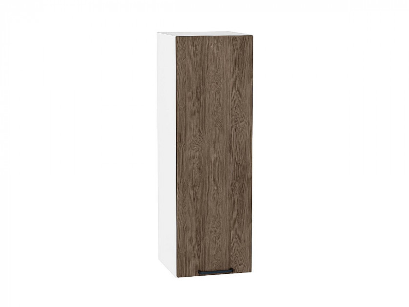 Шкаф верхний с 1-ой дверцей Флэт Brown Casella Oak 2S / Белый 920*300*318 мм