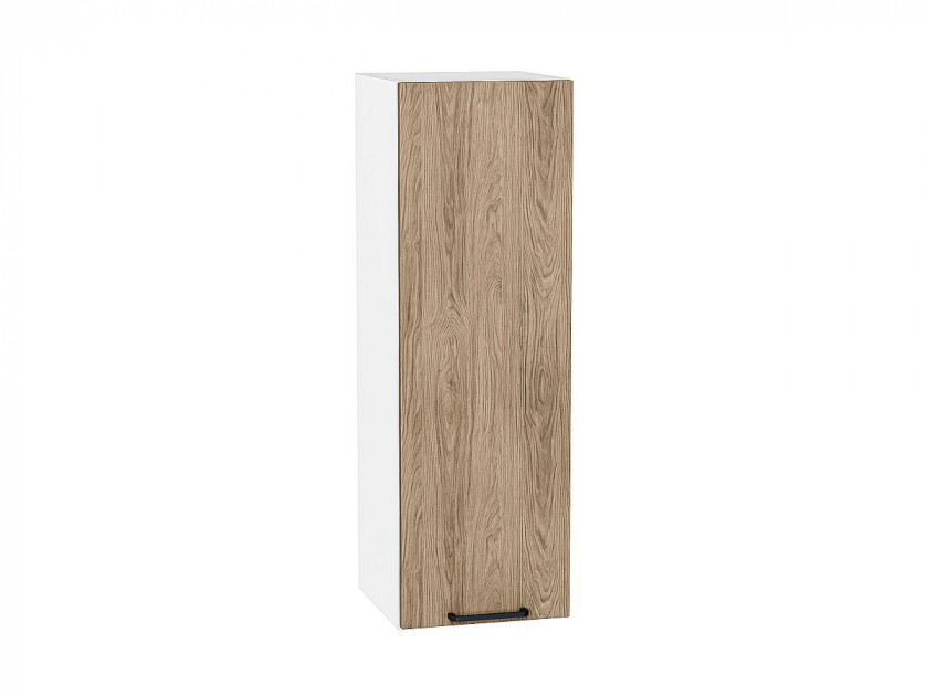 Шкаф верхний с 1-ой дверцей Флэт Natural Casella Oak 2S / Белый 920*300*318 мм