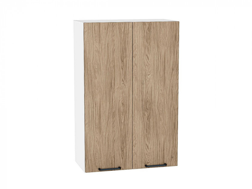 Шкаф верхний с 2-мя дверцами Флэт Natural Casella Oak 2S / Белый 920*600*318 мм