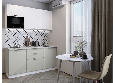 Модульная кухня Лайт-01 Special White/Special Grey