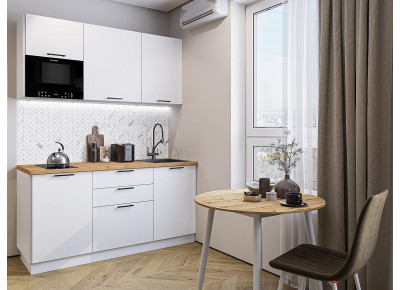 Модульная кухня Лайт-01 Special White