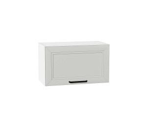 Шкаф верхний горизонтальный Нео Grey Silk / Белый 358*600*320 мм