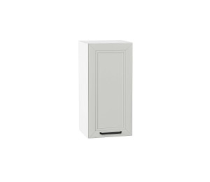 Шкаф верхний с 1-ой дверцей Нео Grey Silk / Белый 716*350*320 мм
