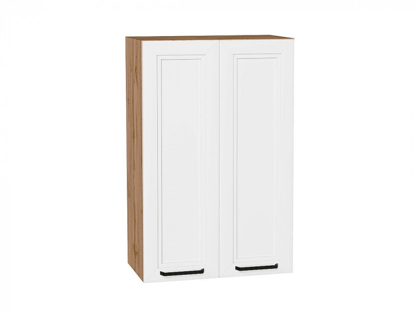 Шкаф верхний с 2-мя дверцами Нео White Silk / Дуб Вотан 920*600*320 мм