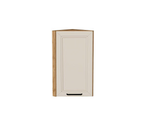 Шкаф верхний торцевой Нео Cream Silk / Дуб Вотан 716*300*306 мм