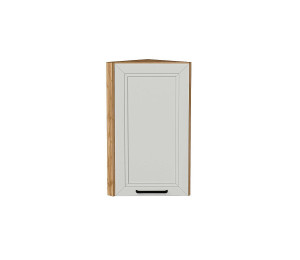 Шкаф верхний торцевой Нео Grey Silk / Дуб Вотан 716*300*306 мм