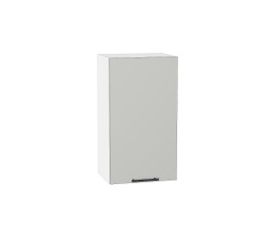 Шкаф верхний с 1-ой дверцей Лайт Special Grey / Белый 716*400*318 мм