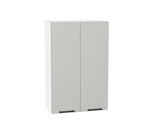 Шкаф верхний с 2-мя дверцами Лайт Special Grey / Белый 920*600*318 мм