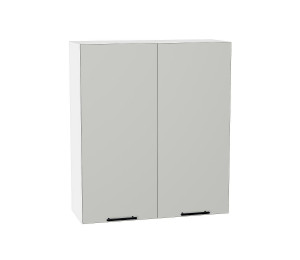 Шкаф верхний с 2-мя дверцами Лайт Special Grey / Белый 920*800*318 мм