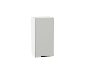 Шкаф верхний с 1-ой дверцей Лайт Special Grey / Белый 716*350*318 мм
