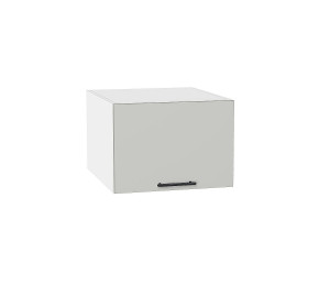Шкаф верхний горизонтальный глубокий Лайт Special Grey / Белый 358*500*574 мм