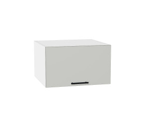 Шкаф верхний горизонтальный глубокий Лайт Special Grey / Белый 358*600*574 мм