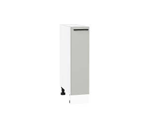 Шкаф нижний с 1-ой дверцей Лайт Special Grey / Белый 816*200*478 мм
