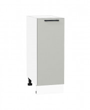 Шкаф нижний с 1-ой дверцей Лайт Special Grey / Белый 816*300*478 мм