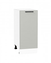 Шкаф нижний с 1-ой дверцей Лайт Special Grey / Белый 816*350*478 мм