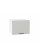 Шкаф верхний горизонтальный глубокий Лайт Special Grey / Белый 458*600*576 мм