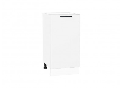 Шкаф нижний с 1-ой дверцей Лайт Special White / Белый 816*400*478 мм