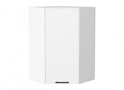 Шкаф верхний угловой Лайт Special White / Белый 920*600*600 мм