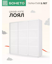 Шкаф-купе Лоял 3дв.- ДСП, LoyalD_180_B