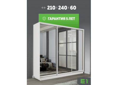 Шкаф-купе Экспенс, 210х60х240 EEKT_210240_B