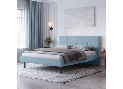 Кровать Afina 140x200 1 Голубой