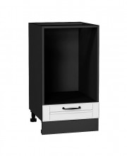 Шкаф нижний под духовку Дублин Special White/Graphite 816*450*474