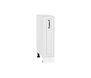 Шкаф нижний с 1-ой дверцей Дублин Special White/Белый 816*200*478