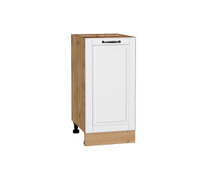 Шкаф нижний с 1-ой дверцей Дублин Special White/Дуб Вотан 816*400*478